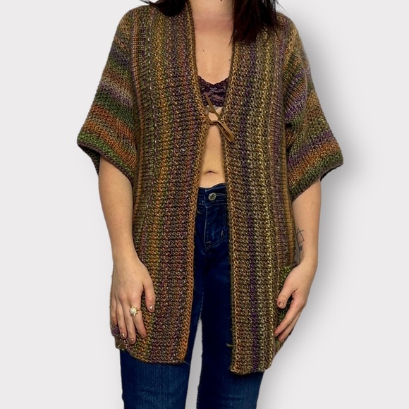 Vintage Boho Knit, Cardigan - Picture 1 of 4